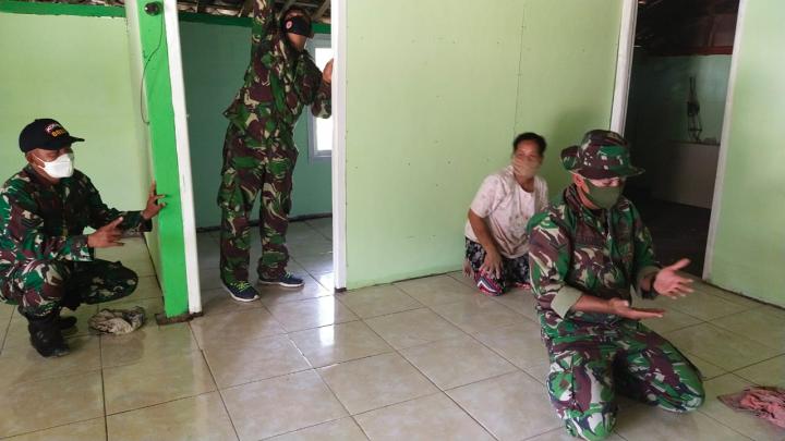  TMMD 110 Bojonegoro, Rehab Aladin Rumah Sunardi Sudah 100 Persen